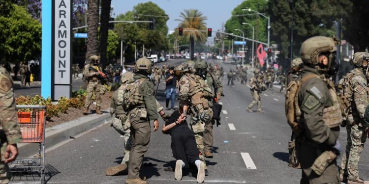 Trump despliega la Guardia para contener protestas contra el ICE