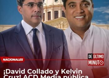 David Collado y Kelvin Cruz mejores funcionarios Valorados