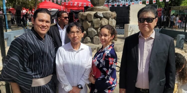 Embajador de Japón Hayakawa Osamu y empresario Takeshi Mukai encabezan festival Dajabón FEST