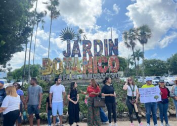 Dominicanos defienden Jardín Botánico ante ampliación vía
