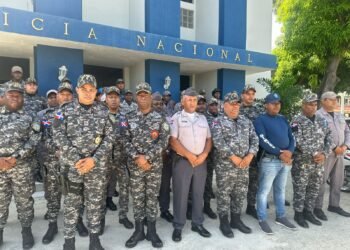 Nuevo Comandante Policial de Dajabón celebra reunión general con todos los agentes para garantizar paz ciudadana