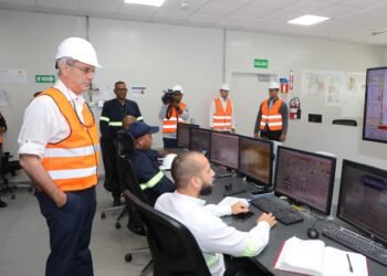 Presidente Abinader supervisa avances trabajos Punta Catalina