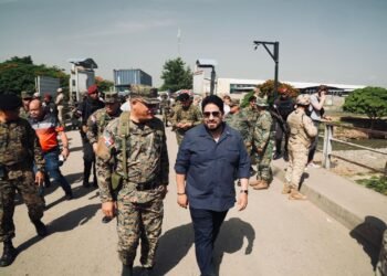 Subsecretario Defensa EE.UU. y Ministro RD recorren la frontera