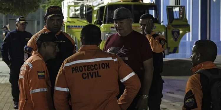 Un sismo magnitud 6,3 sacude Caracas y occidente Venezuela