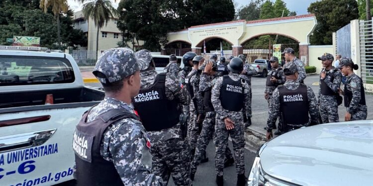 Incidente en UASD dejó heridos y por lo menos un detenido
