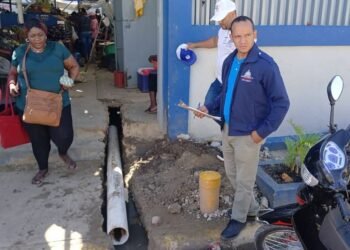 La Direccion Provincial de Salud dps realiza Operativo  preventivo en esta zona fronteriza coordinado por el  Dr. Yunior Peña de Sanidad Ambiental,  en el mercado de las verduras, negocios y hoteles,