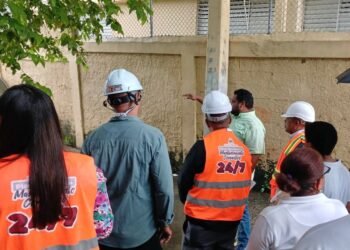 Infraestructura Escolar trabaja en la rehabilitación de escuelas afectadas por aguaceros de tormenta Melissa