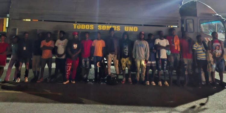 ERD detiene a 18 haitianos indocumentados en Loma de Cabrera