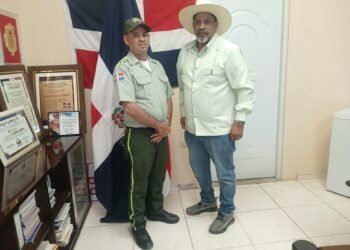 Comandante de la Digesset en Dajabón se reúne con Alcalde Santiago Riveron para tratar tema de señalización en las calles del municipio