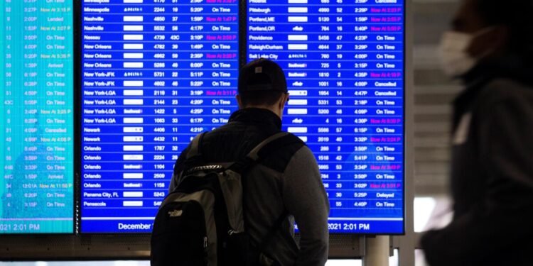 Unos 2,100 vuelos cancelados este sábado en Estados Unidos