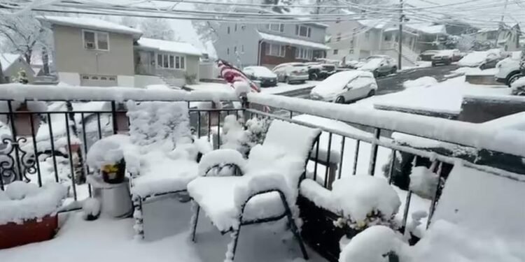 Una tormenta invernal azotará NY, Nueva Jersey y Connecticut