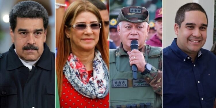 Los IMPUTADOS JUNTO A MADURO POR NARCOTERRORISMO EN NUEVA YORK