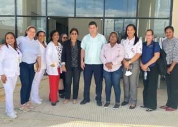 Director Regional de Salud Cibao Noroeste Dr Ramon Rodriguez realiza visita al Nuevo Hospital dajabon