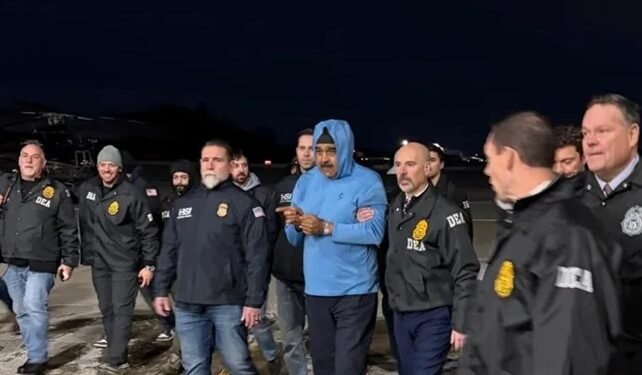 Maduro es trasladado a una prisión federal de Nueva York