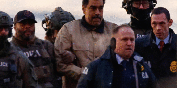 Maduro llega a tribunal de NY para su primera comparecencia