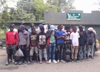 Ejército intercepta camioneta con 19 haitianos en condición migratoria irregular en Guayubín*