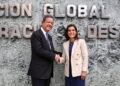 Embajadora de EEUU visita al expresidente Leonel Fernández