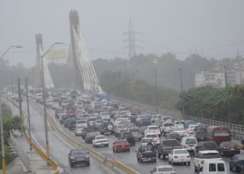 Frente frío sacude a la RD con lluvias y ráfagas de viento