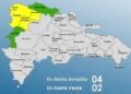 El COE coloca cuatro provincias en alerta amarilla y 2 en verde