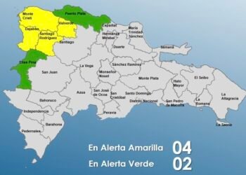 El COE coloca cuatro provincias en alerta amarilla y 2 en verde