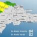 El COE coloca cuatro provincias en alerta amarilla y 2 en verde