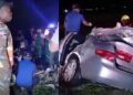 Cuatro muertos en accidente de tránsito en la autopista Duarte