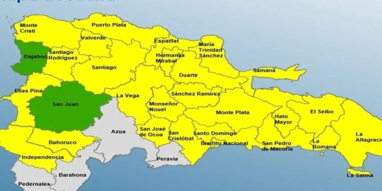 30,000 desplazados, 6,100 casas inundadas en la RD por lluvias