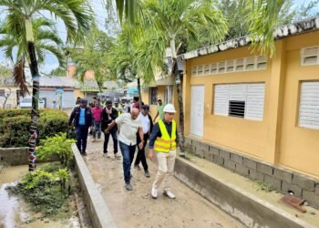 Infraestructura Escolar dispone rehabilitación inmediata de siete escuelas impactadas por inundaciones en Puerto Plata