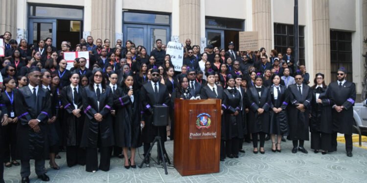 Paro afectó labores judiciales en toda la República Dominicana