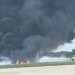 Mueren piloto y copiloto tras accidente aeronave La Romana