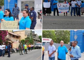 Union de juntas de vecinos  y Digesett  Realizan Parada de sensibilización para prevenir accidentes  en Los Miches Dajabón
