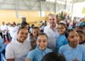 Presidente Abinader inaugura techado multiuso escolar en Duvergé para ampliar las actividades educativas y deportivas en beneficio de más 388 estudiantes y de toda la comunidad*