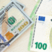 Dólar bajó 4 cts. y el euro subió; eran vendidos a $58.67 y $70.72