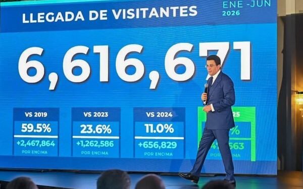 Turismo RD rompe récord con llegada 6.6 millones visitantes