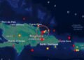 Temblor 4.1 sacude zonas de la RD la madrugada de este lunes