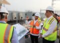 Abinader supervisa la central termoeléctrica Punta Caucedo