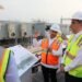 Abinader supervisa la central termoeléctrica Punta Caucedo
