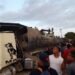 Explosión tanquero de gasolina deja dos muertos y un herido
