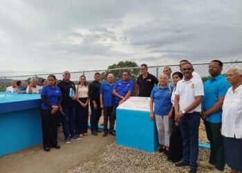 Rotary inaugura tanque de almacenamiento de agua potable de 30,000 galones en la comunidad de Clavellina