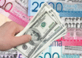 Dólar sube 19 cts. y era vendido a $61.60; el euro bajó a $70.23